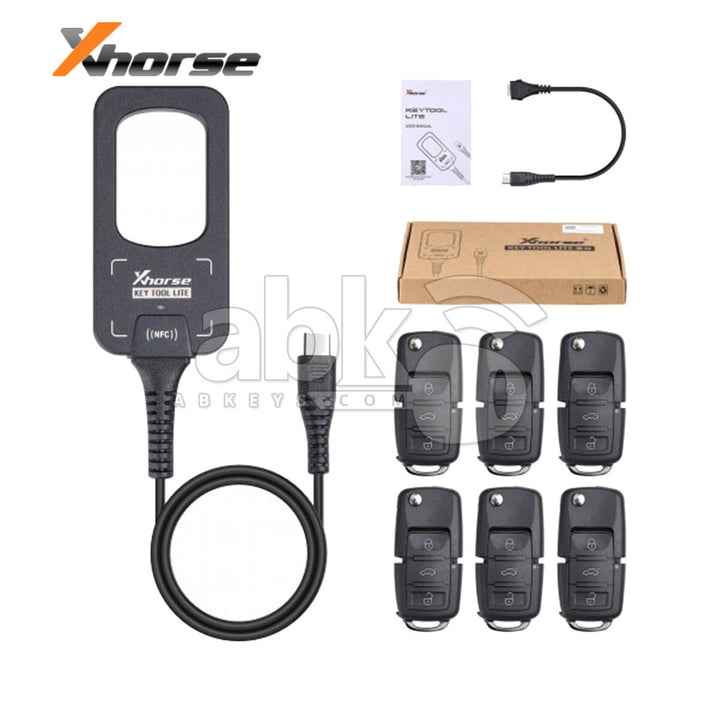 Xhorse VVDI Bee Key Tool Lite Remote Maker With 6pcs XKB501EN Remotes XDKML0EN - ABK-3300 -