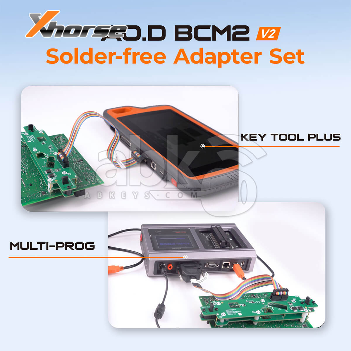 Adaptador Xhorse Audi BCM2 Sin Soldadura para VVDI Key Tool Plus   VVDI2   VVDI Prog XDNPAB