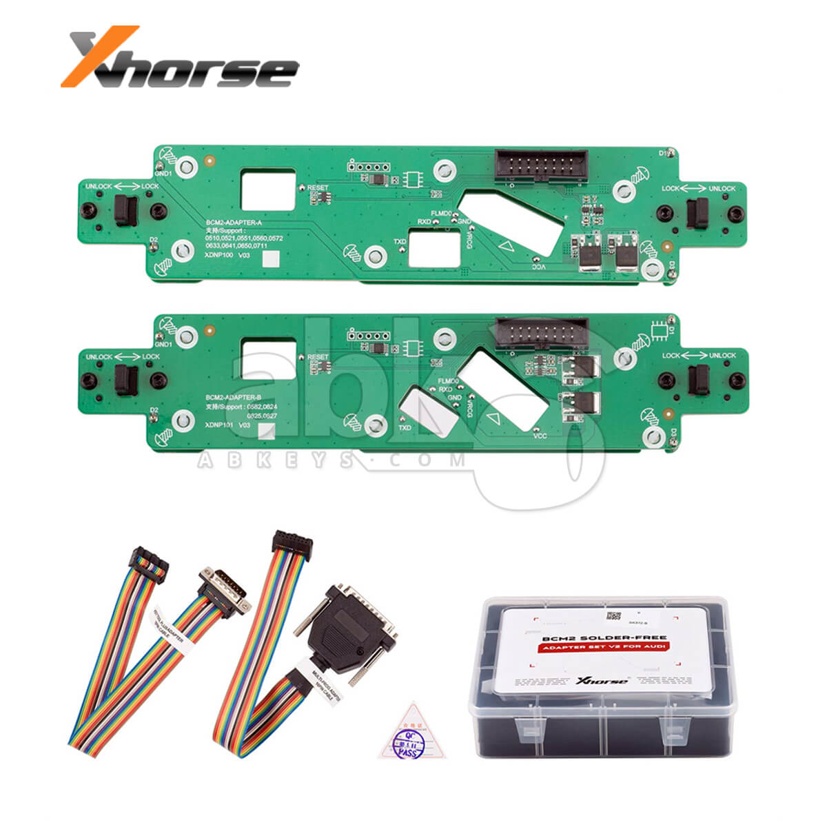 Adaptador Xhorse Audi BCM2 Sin Soldadura para VVDI Key Tool Plus   VVDI2   VVDI Prog XDNPAB