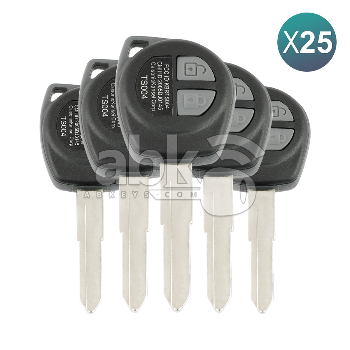 Suzuki Swift 2004+ Remote Key 25Pcs Offer 2Buttons TS002 433MHz HU133 37145 55JA0   ABK 3389 OFF25  