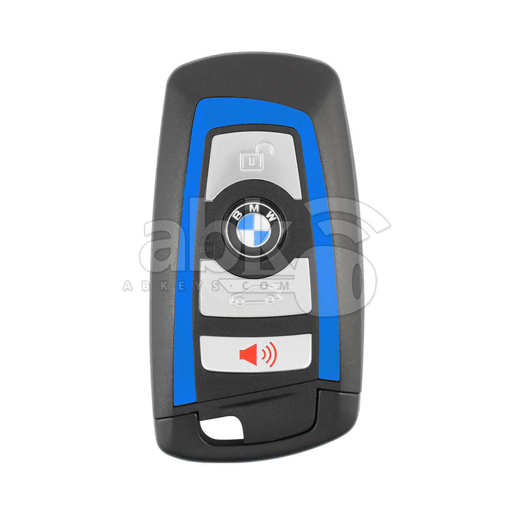 Genuine Bmw F Series CAS4 FEM BDC 2009 + Smart Key 4Buttons 434MHz HUF5767 Blue - ABK-3403-KB