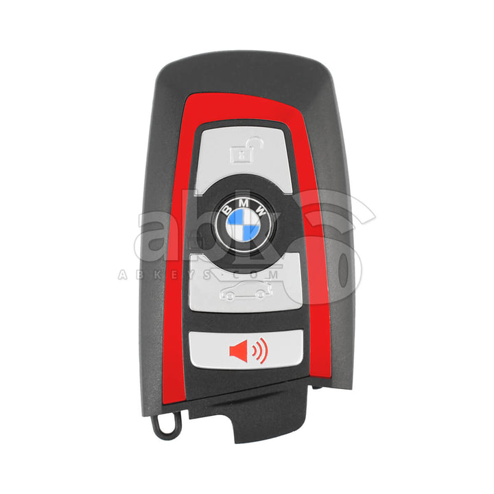 Genuine Bmw F Series CAS4 FEM BDC 2009 + Smart Key 4Buttons 434MHz HUF5767 Red - ABK-3404