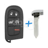 Genuine Jeep Cherokee 2014+ Smart Key 5Buttons 68141580AF 68141580AD 433MHz GQ4-54T - ABK-3455-KB -