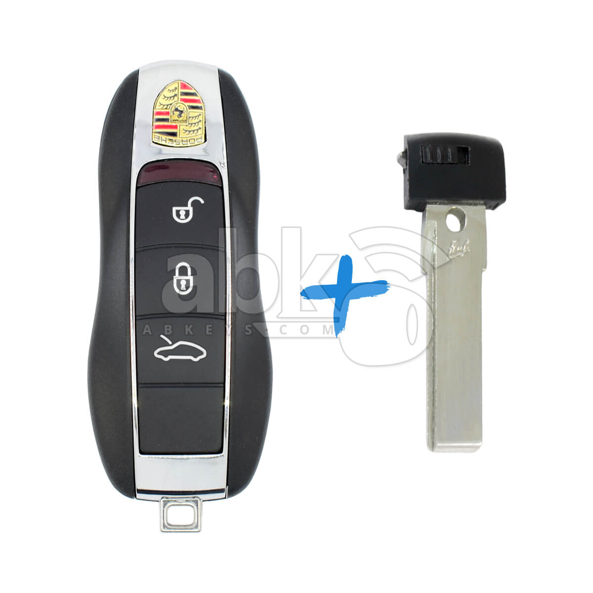 Porsche 911 Boxster 2011+ Smart Key 3Buttons 315MHz Keyless Go - ABK-3492 - ABKEYS.COM