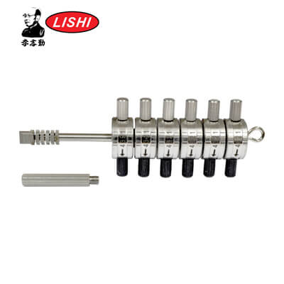 Оригинал Lishi Ford & Jaguar 6-Cut Tibbe Premium Pick Set FO21 PFTPD