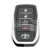 Toyota Land Cruiser 2020+ Smart Key 4Buttons 89904-60Y40 433MHz B2Z2K2A P1 A9 - ABK-3576 -