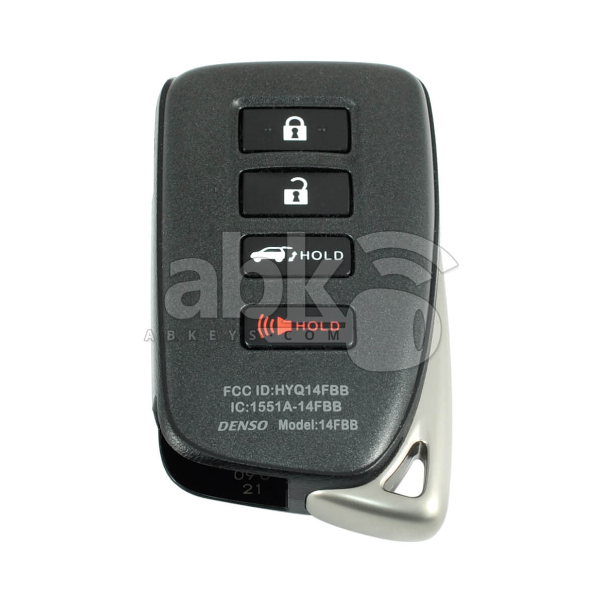 Lexus LX RX NX GX 2013+ Smart Key Cover 4Buttons - ABK-3584 - ABKEYS.COM