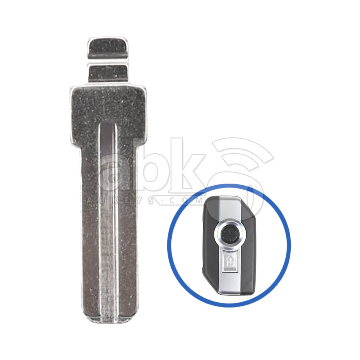 Bmw Motorcycle Smart Key Blade BW9MH - ABK-359 - ABKEYS.COM