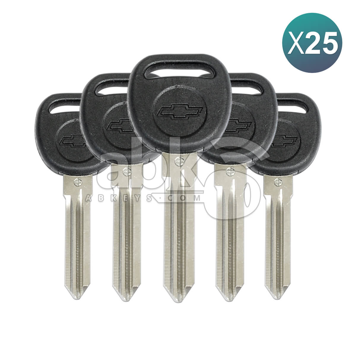 Chevrolet 2007+ Chip Less Key B111 25Pcs Bundle   ABK 365 OFF25   ABKEYS
