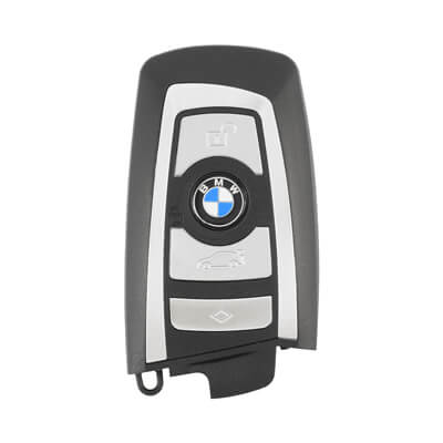 Genuine Bmw Cas4 2009-2014 Smart Key, 4Buttons, 315MHz, 5WK49863 Chrome