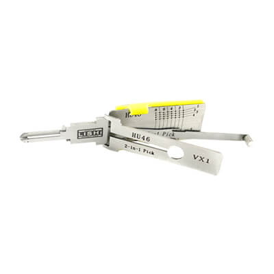 Genuine Lishi NightVision Outil de Crochetage et Décodeur 2-en-1 pour HU46 NVLISHI2-1HU46