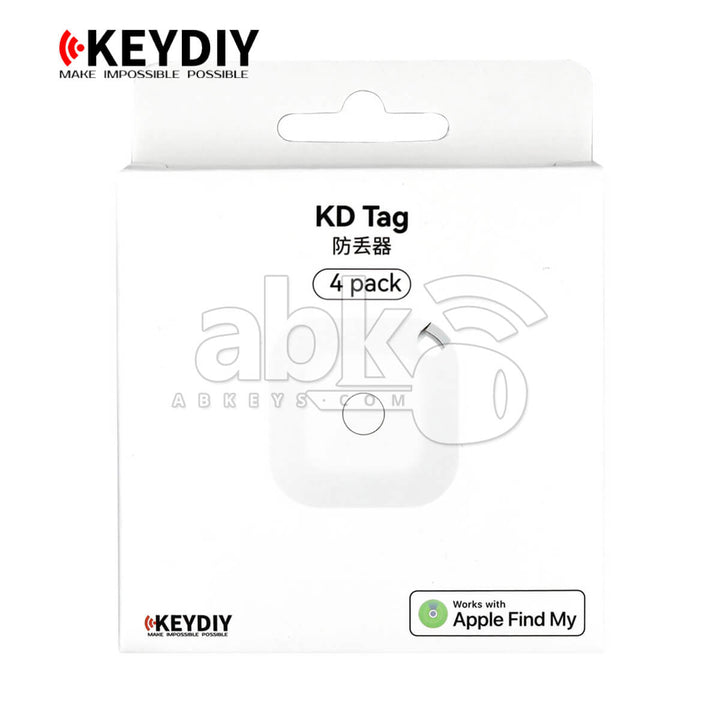 KeyDiy KD Tag Tracking Device 4Pcs / Pack KD Tag - ABK-3700 - ABKEYS.COM