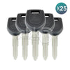 Mitsubishi Chip Less Key MIT11R 25Pcs Bundle - ABK-371-OFF25 - ABKEYS.COM