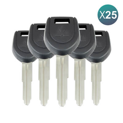 Clé Sans Puce Mitsubishi MIT11R 25 pièces Lot