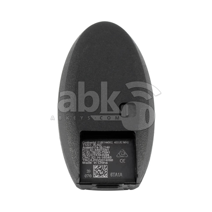 Genuine Nissan Rogue 2020+ Smart Key 4Buttons 285E3-6TA5B 433MHz KR5TXN3 - ABK-3784 - ABKEYS.COM