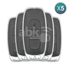 Nissan X - Trail Kicks Rogue Ariya 2023 + Smart Key 2Buttons 285E3 - 5MR0B 433MHz KR5TXPZ1 5Pcs