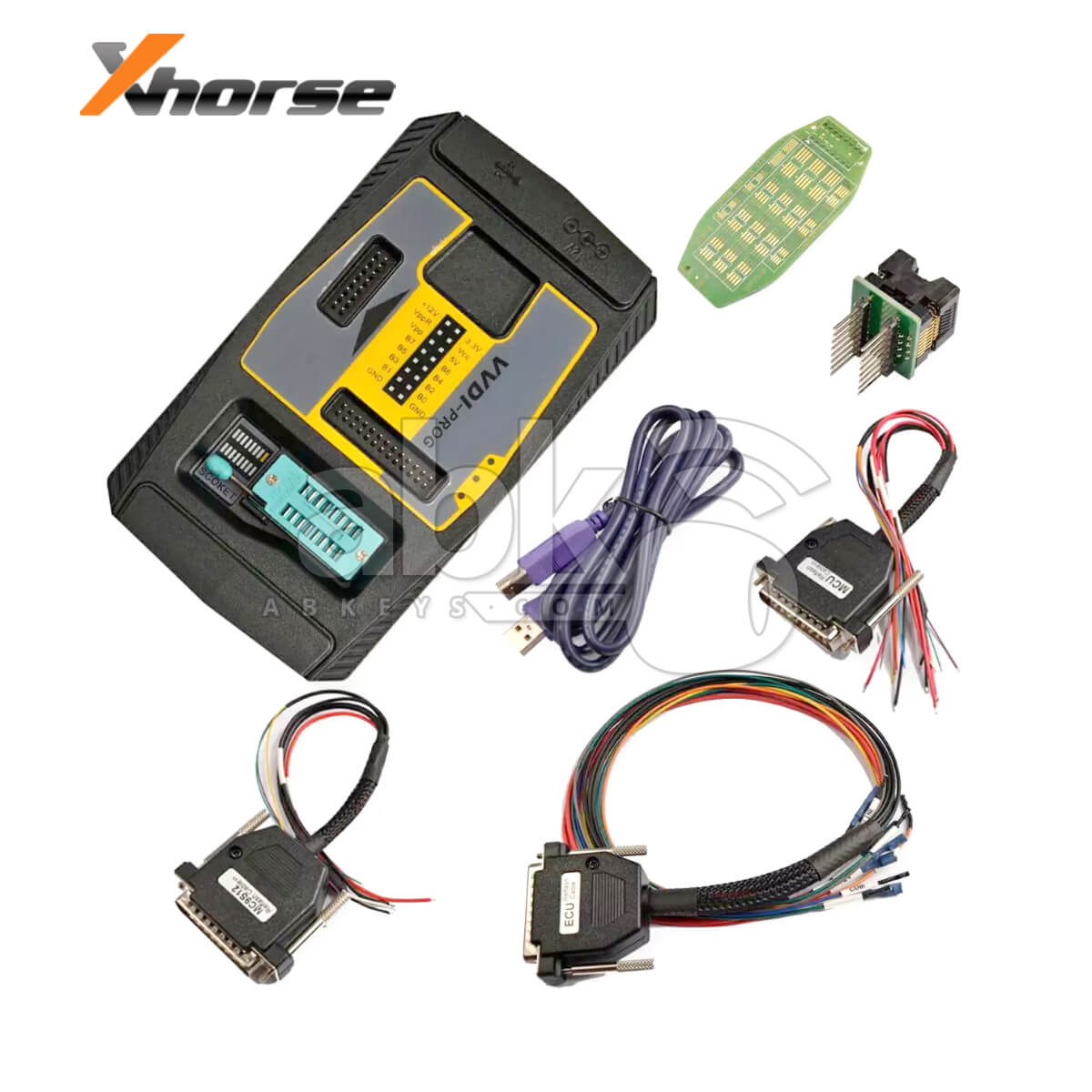 Xhorse VVDI Prog Programmer Reader Tool For Immobilizer ECU & Airbag   ABK 3819   ABKEYS