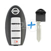 Genuine Nissan Murano 2010+ Smart Key 4Buttons 285E3-1AC7B 433MHz 5WK49623 - ABK-3827-KB -