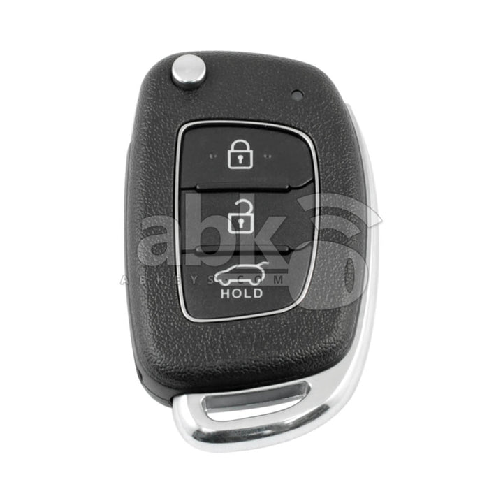 Genuine Hyundai I10 2016+ Flip Remote 3Buttons 95430-B9500 433MHz OKA-420T - ABK-3851 - ABKEYS.COM