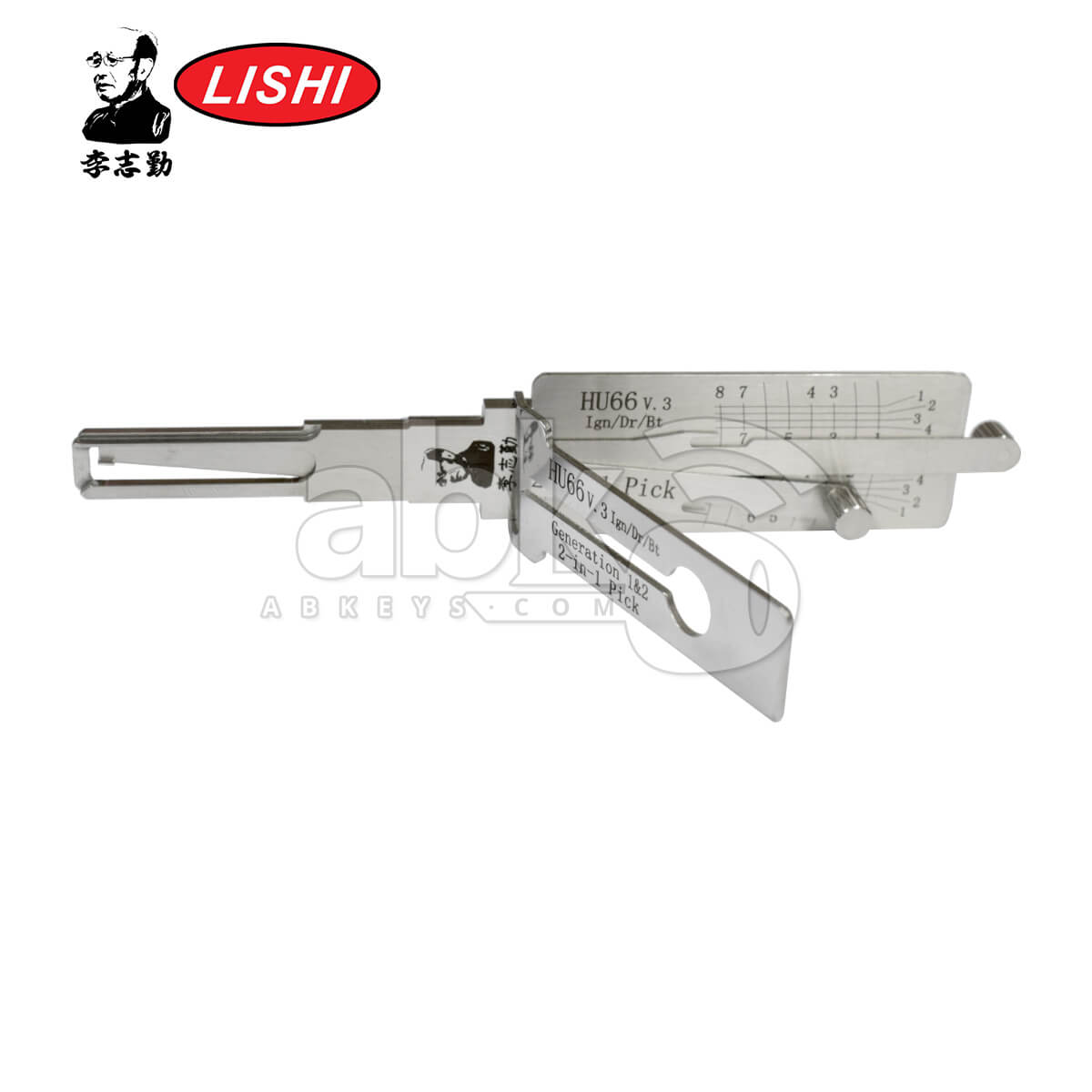 Llave Automóvil Profesional Herramienta De Decodificación HU66 V.3 - 2 En 1 Para Cerrajería De Automóviles Apertura Cerraduras Auto