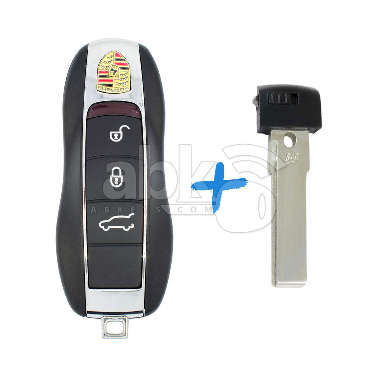 Porsche Cayenne Macan Panamera 2011+ Llave Inteligente 3Botones 433Mhz