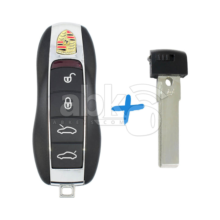 Porsche Panamera Macan 2013+ Smart Key 4Buttons 433MHz Keyless Go - ABK-3911 - ABKEYS.COM