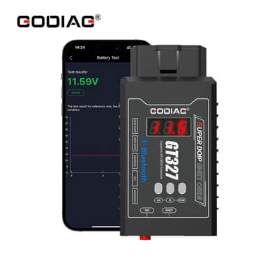 Сканер GODIAG GT327 SUPER DOIP ENET ELM327 v1.5 Bluetooth OBD II для iOS Android Windows с Дисплеем Напряжения