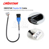 OBDStar Toyota 30 V2 Kit including CAN Direct Cable and Toyota-30 Pin V2 Cable for 4A 8A BA All Key