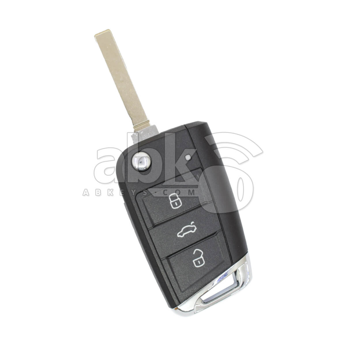 Volkswagen MQB 2014+ Flip Remote Cover 3Buttons HU162 - ABK-3944 - ABKEYS.COM
