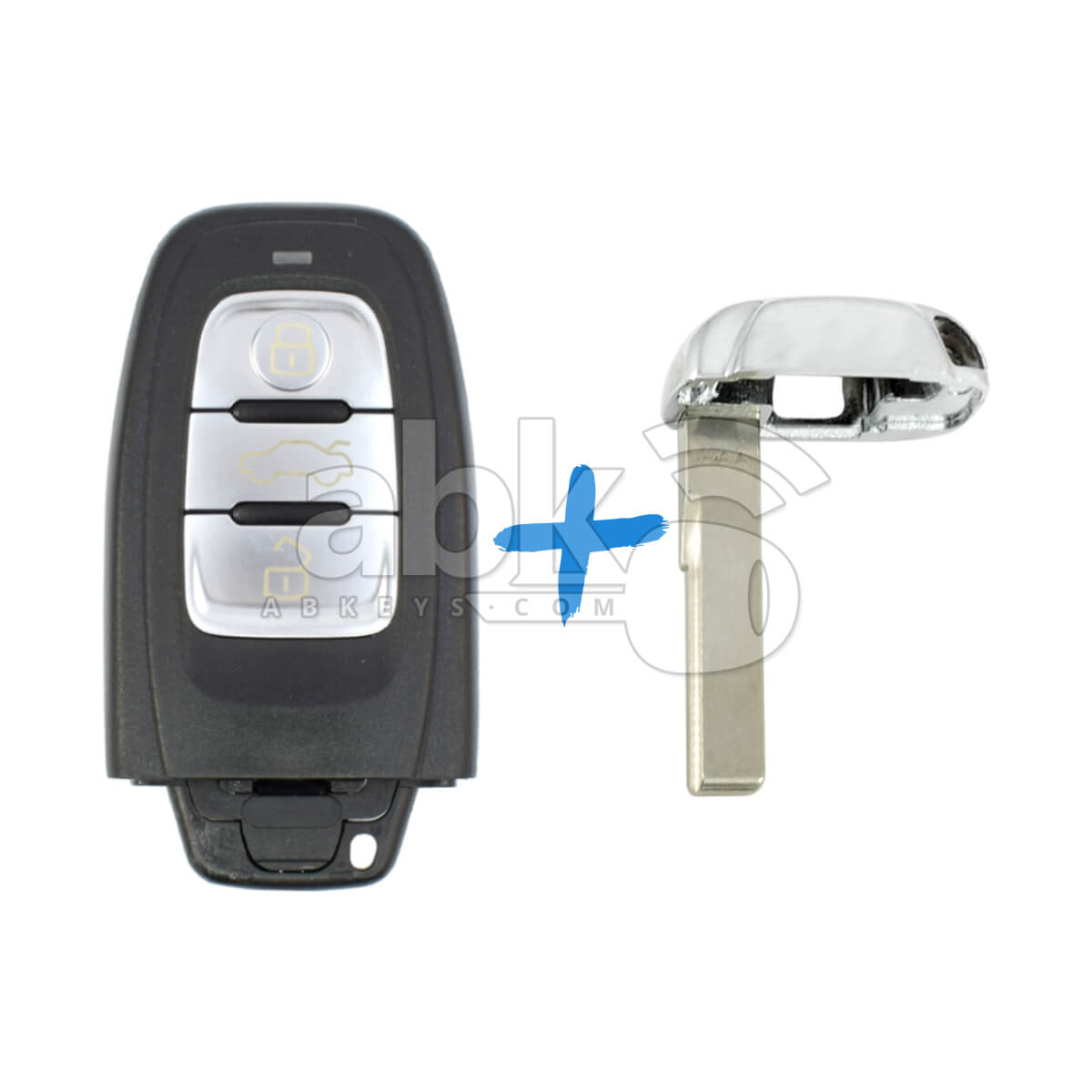 Audi A4 A5 A6 A7 A8 Q3 Q5 BCM2 2008+ Smart Key 3Buttons 315MHz For Zed Full   ABK 3970 KB  