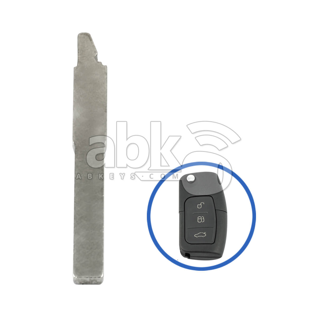 Ford 2004+ Remote Key Blade 25Pcs Bundle HU101 - ABK-3983-OFF25 - ABKEYS.COM