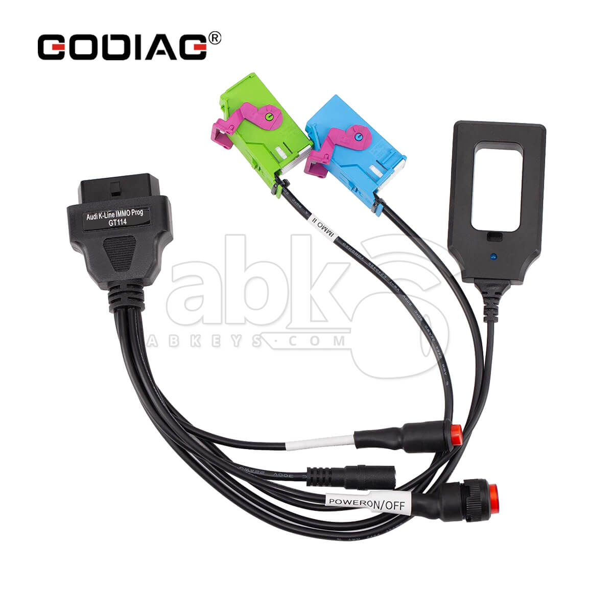 GODIAG GT114 Audi K Lline IMMO for Audi A4 A6 C5 2nd & 3rd Generation Dashboard IMMO Key Matching