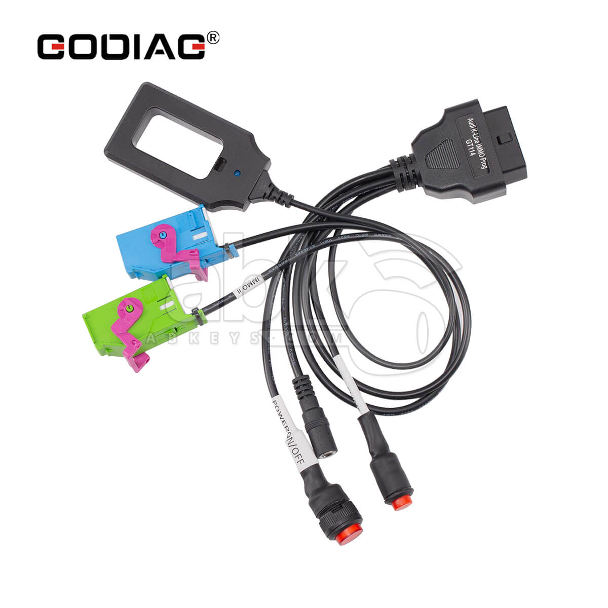 GODIAG GT114 Audi K Lline IMMO for Audi A4 A6 C5 2nd & 3rd Generation Dashboard IMMO Key Matching