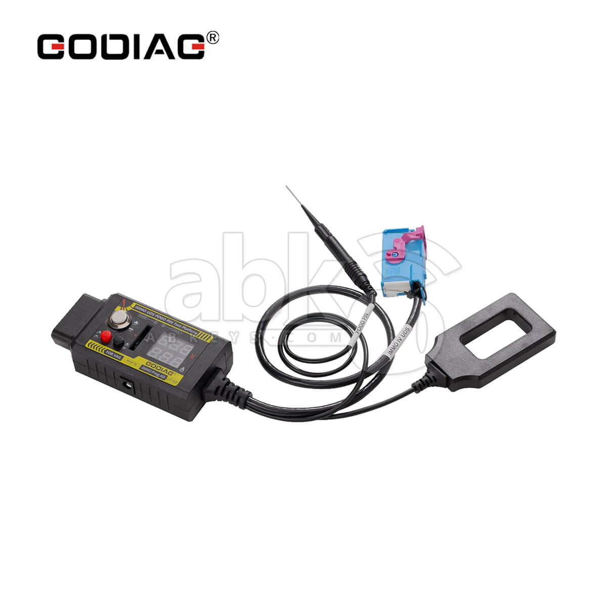 GODIAG GT110 VW Skoda Seat CAN Bus UDS 4th Generation IMMO System Test Platform Cable with POGO PIN