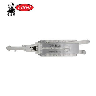 Оригинал Lishi TOY43 8Cut 2-в-1 Отмычка и Декодер для Инструмента Lishi Toyota