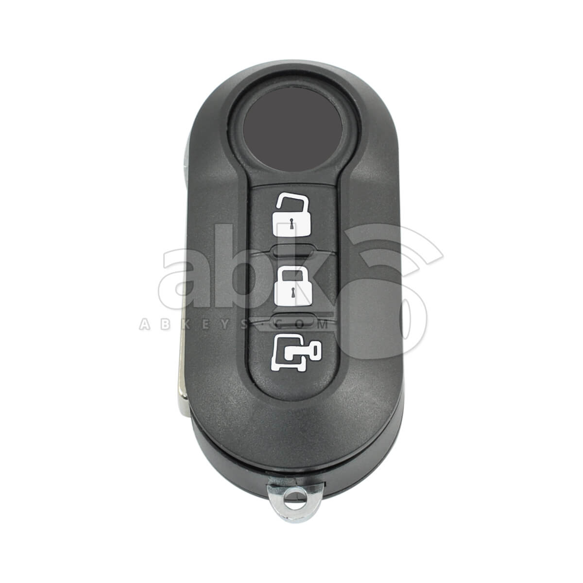 Dodge Ram Promaster 2015 2021 Flip Remote 3Buttons 68334510AA 433MHz SIP22   ABK 401   ABKEYS