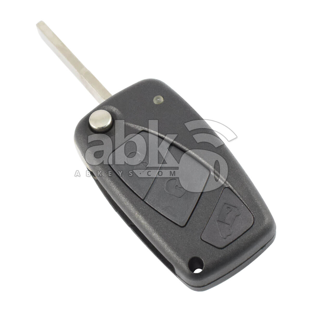 Fiat 500 Doblo Fiorino 2007+ Flip Remote 3Buttons 71765697 433MHz SIP22 - ABK-4044 - ABKEYS.COM