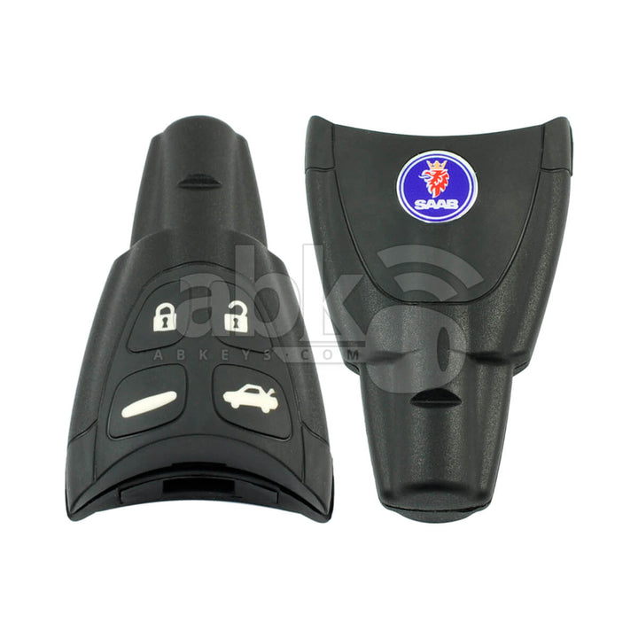 Saab 9-3 9-5 2003 + Smart Key 4Buttons 12783781 433MHz - ABK-4052-LG - ABKEYS.COM