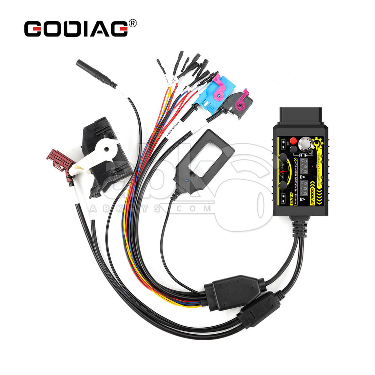 GODIAG GT115 VAG MQB   IMMO4   CAN Bus   UDS Plataforma de Teste Sistema Immo 4ª Geração Tudo em Um com PIN POGO para Leitura e Escrita de Dados