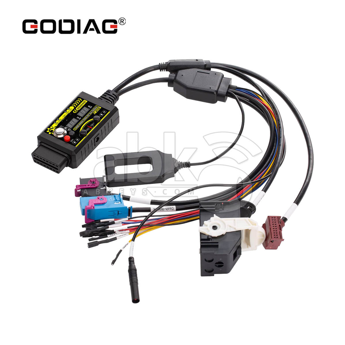 GODIAG GT115 VAG MQB   IMMO4   CAN Bus   UDS Plataforma de Teste Sistema Immo 4ª Geração Tudo em Um com PIN POGO para Leitura e Escrita de Dados
