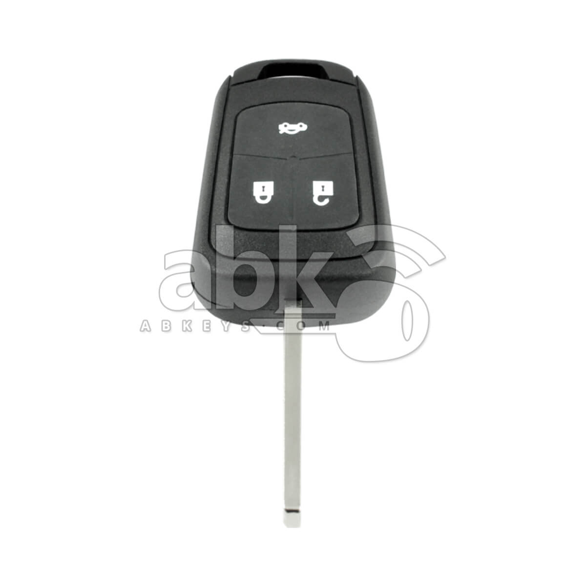 Opel 2004-2010 Key Head Remote Cover 3Buttons HU100 - ABK-4103 - ABKEYS.COM