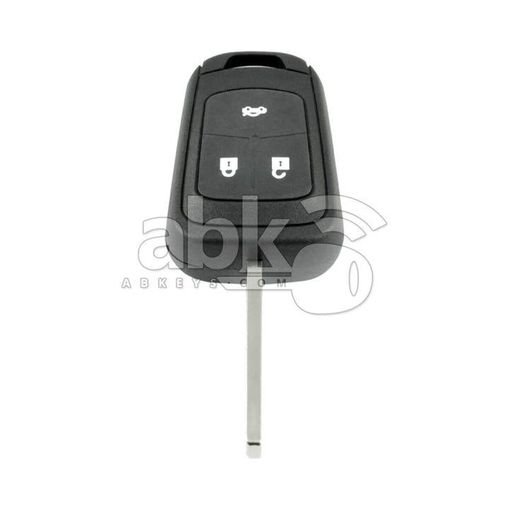 Opel 2004-2010 Key Head Remote Cover 3Buttons HU100 - ABK-4103 - ABKEYS.COM