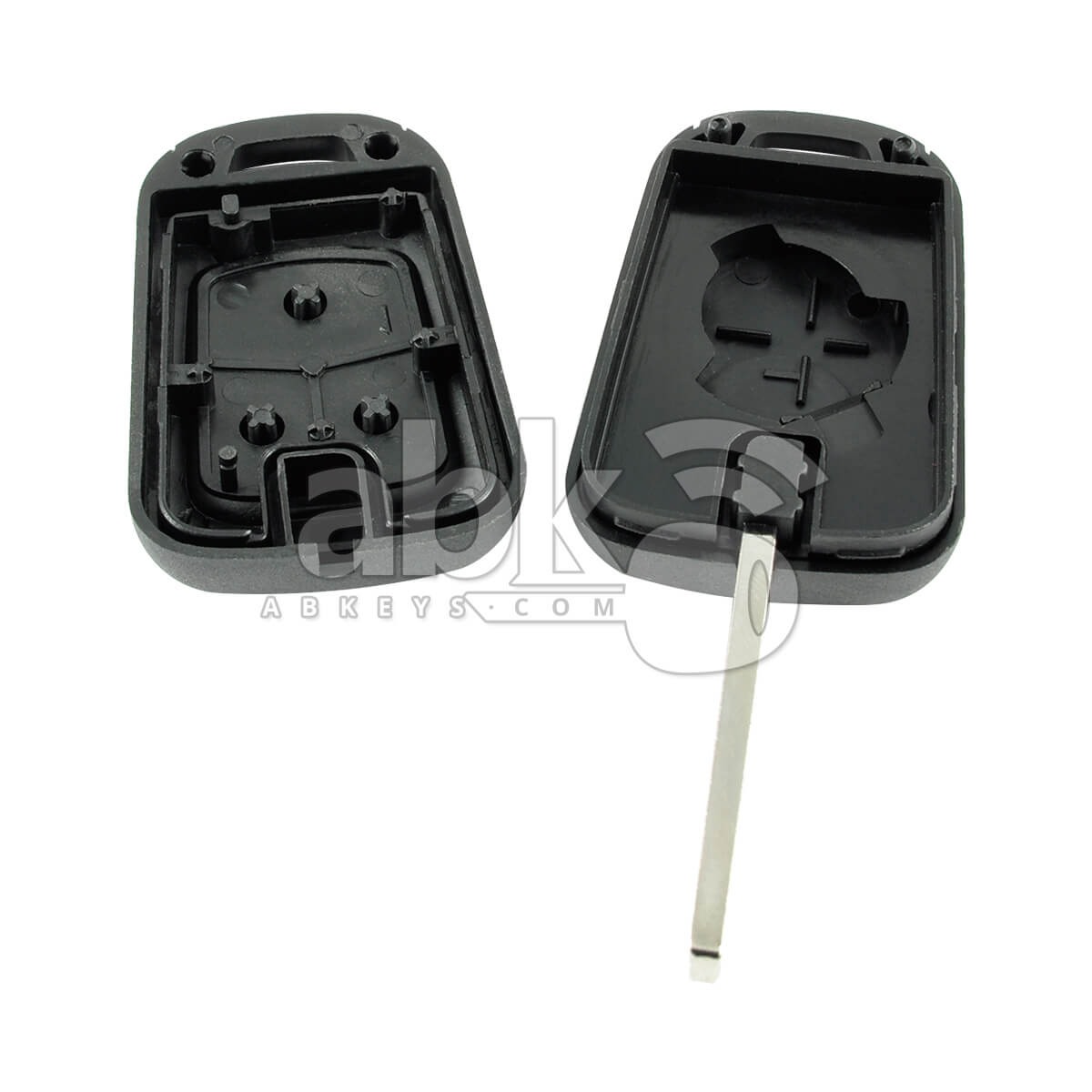 Opel 2004-2010 Key Head Remote Cover 3Buttons HU100 - ABK-4103 - ABKEYS.COM