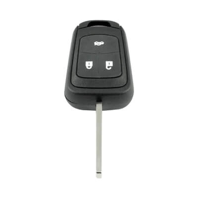 Opel 2004-2010 Coque de Clé Télécommande Tête de Clé, 3Boutons, HU100