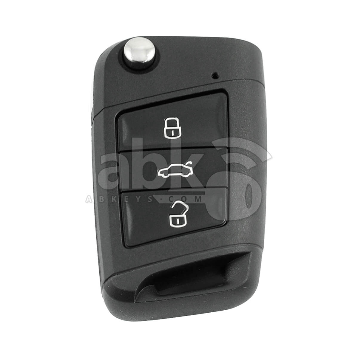 Volkswagen MQB 2014 + Flip Remote Cover 3Buttons HU66 - ABK-4128 - ABKEYS.COM