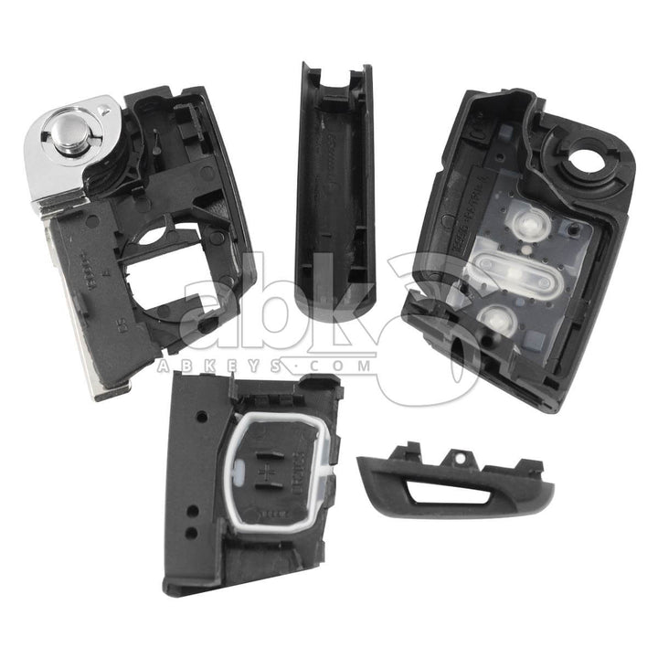 Volkswagen MQB 2014 + Flip Remote Cover 3Buttons HU162 - ABK-4129 - ABKEYS.COM
