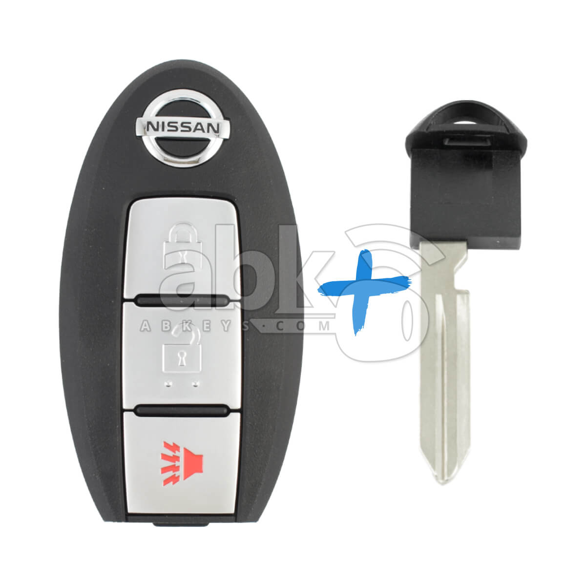 Genuine Nissan Kicks 2016+ Smart Key 3Buttons 285E3-5RA0A 433MHz KR5TXN1 - ABK-4178-KB - ABKEYS.COM