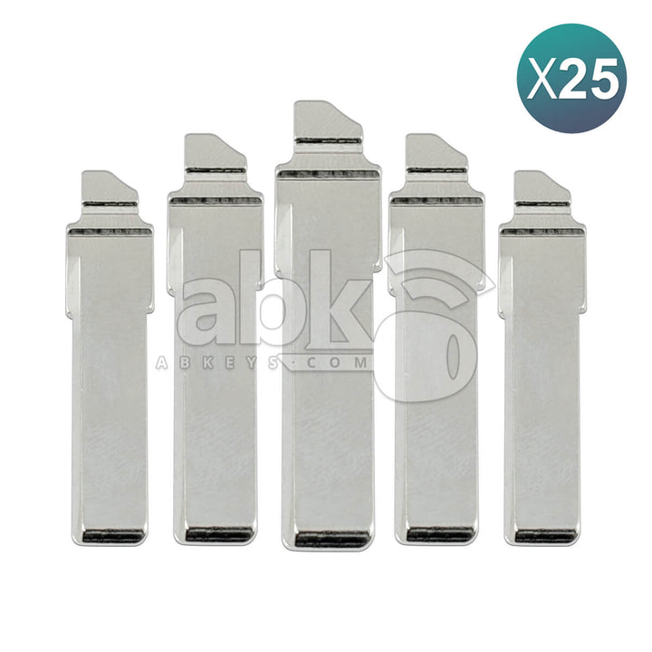 Volkswagen Audi 2005 + Flip Remote Key Blade HU66 25Pcs Bundle - ABK - 4220 - OFF25 - ABKEYS.COM