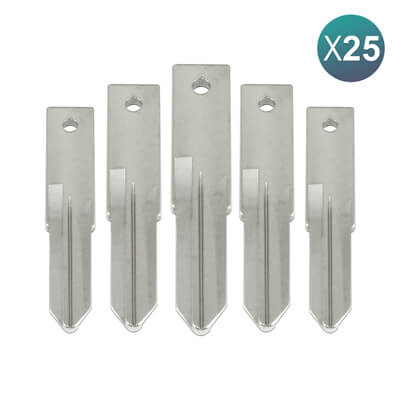 Renu 2004 + Key Head Remote Key Blade VAC102 25Pcs Bundle - ABK-4221-OFF25 - ABKEYS.COM