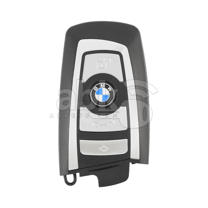 Genuine Bmw F Series CAS4 2009 + Smart Key 4Buttons 868MHz 5WK49661 Chrome - ABK-4237 - ABKEYS.COM